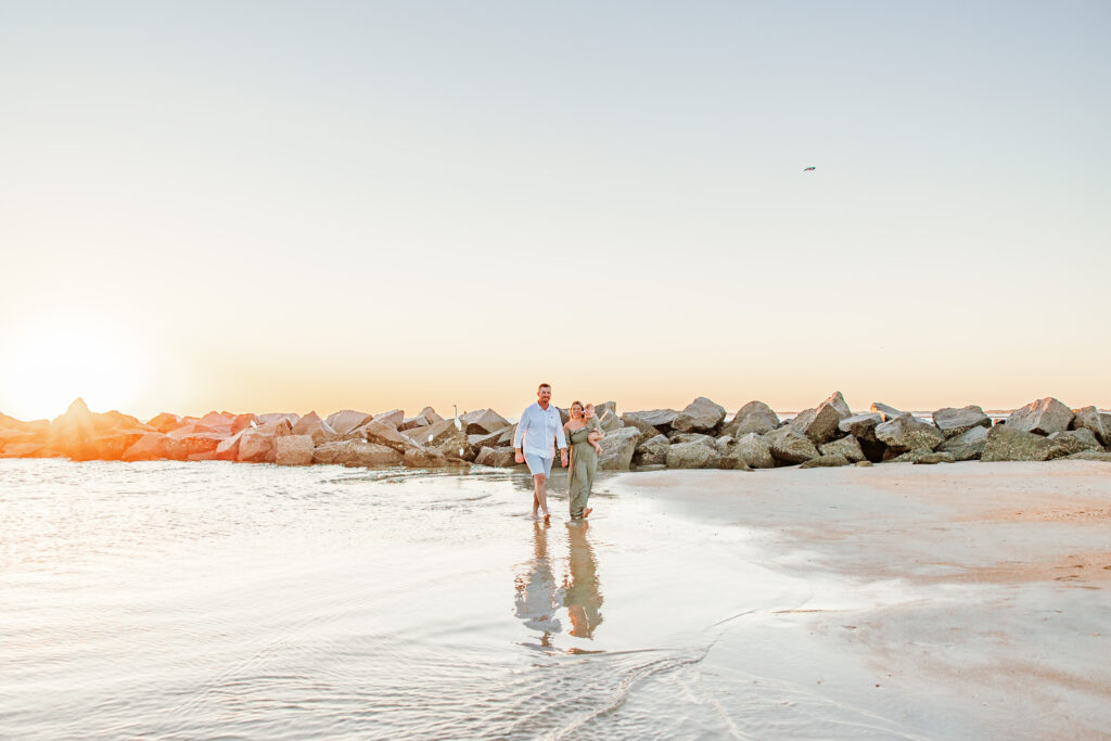 Sunrise Family Photo Session | Jacksonville Ponte Vedra FL Family Photographer