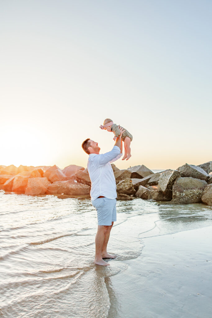 Sunrise Family Photo Session | Jacksonville Ponte Vedra FL Family Photographer