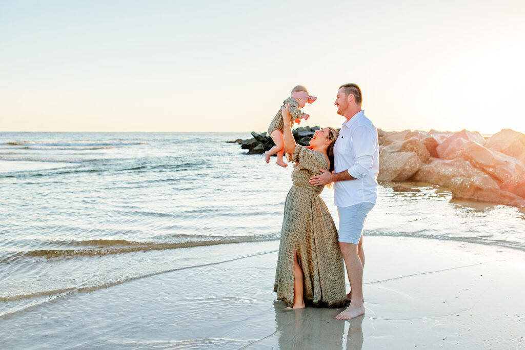 Sunrise Family Photo Session | Jacksonville Ponte Vedra FL Family Photographer