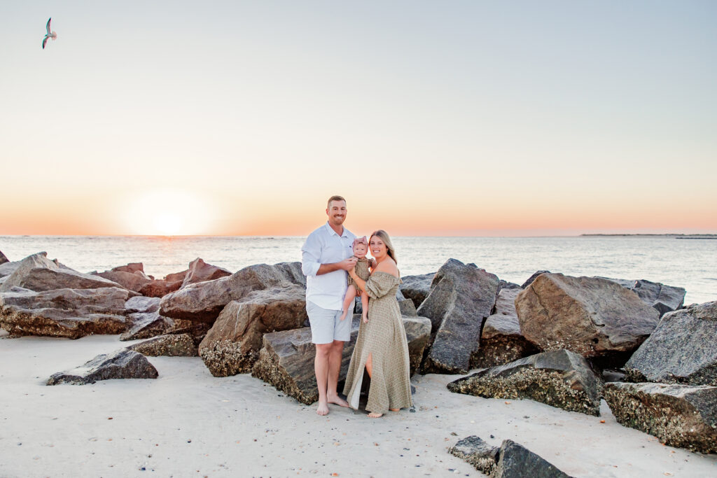 Sunrise Family Photo Session | Jacksonville Ponte Vedra FL Family Photographer