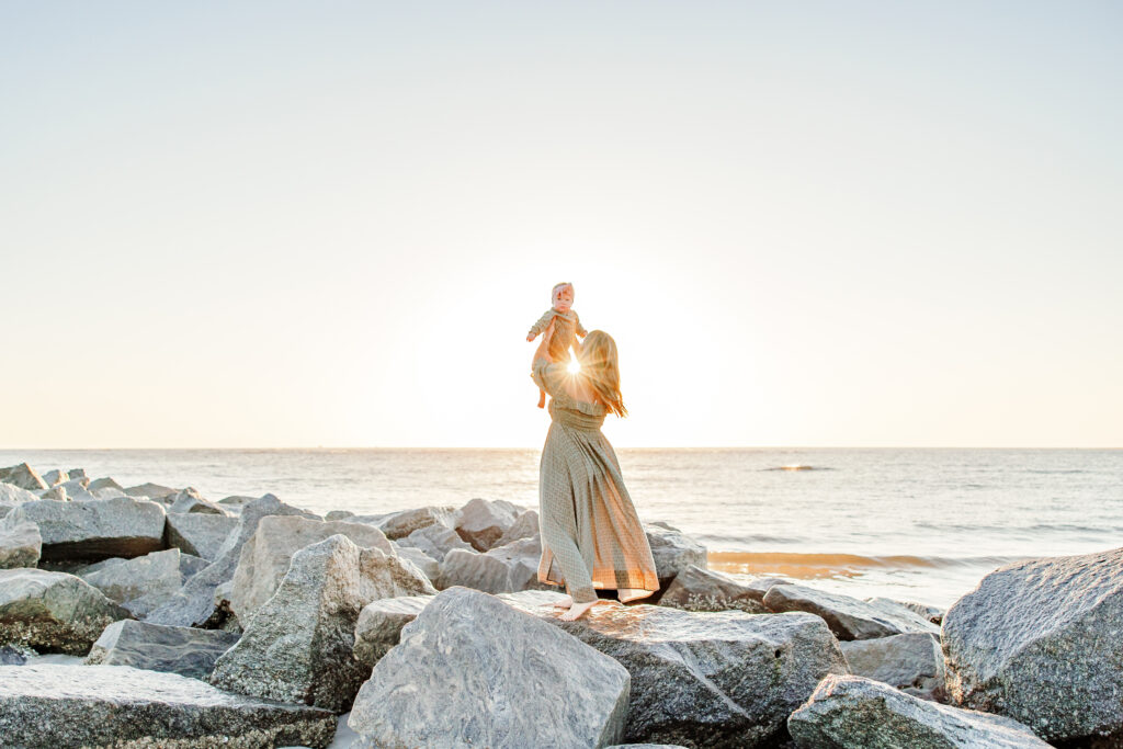 Sunrise Family Photo Session | Jacksonville Ponte Vedra FL Family Photographer